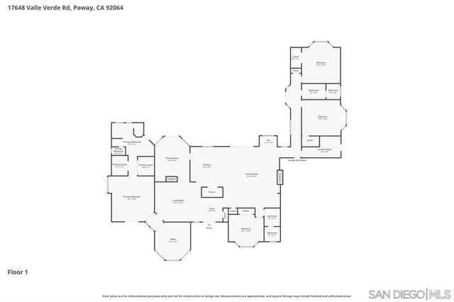 17648 Valle Verde Rd, Poway, CA 92064