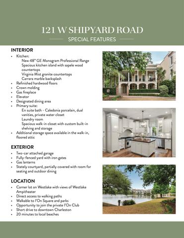 121 W Shipyard Road, Mount Pleasant, SC 29464