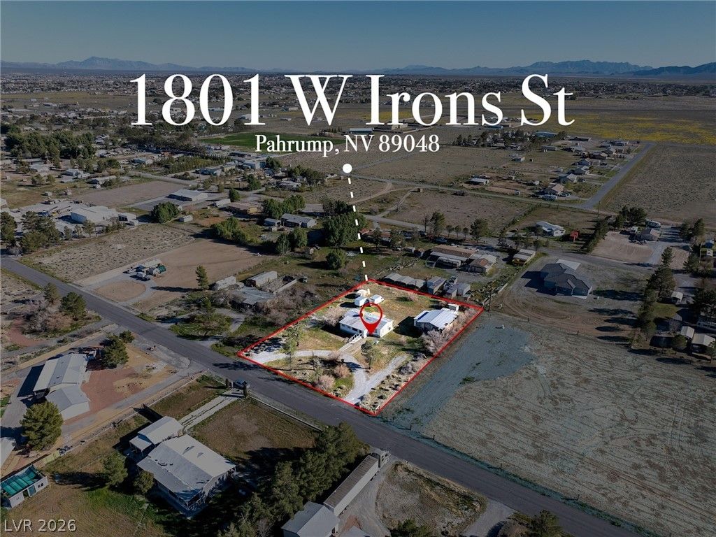 1801 West Irons Street, Pahrump, NV 89048