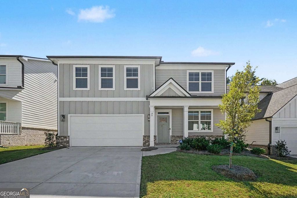 90 Hampton Terrace, Dallas, GA 30157 — exterior