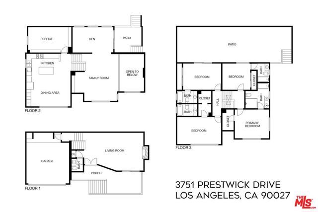3751 Prestwick Drive, Los Angeles, CA 90027