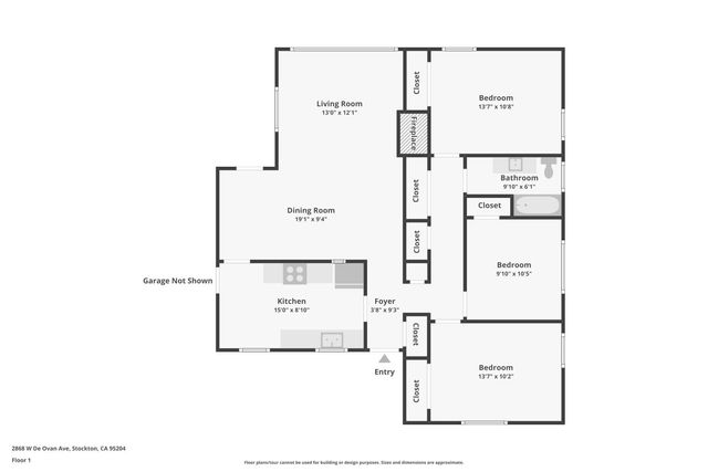 2868 De Ovan Ave, Stockton, CA 95204
