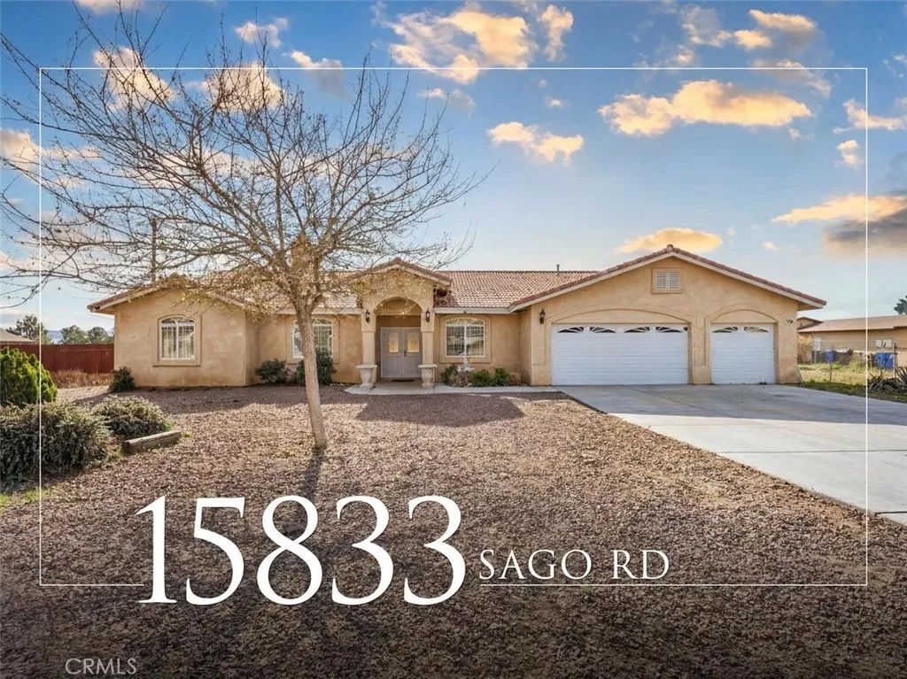 15833 Sago Road, Apple Valley, CA 92307