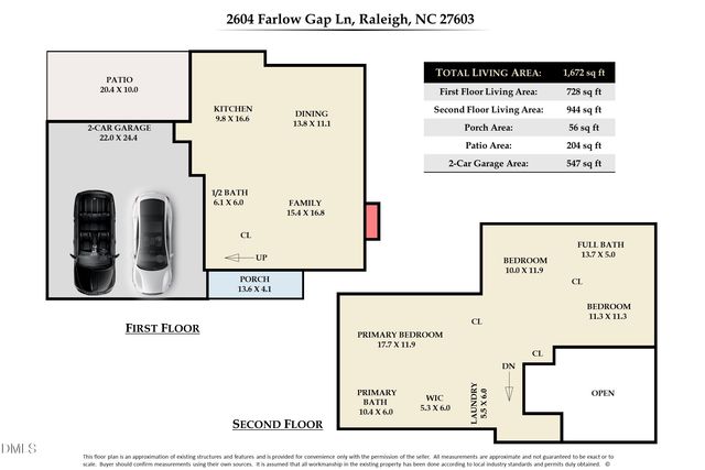 2604 Farlow Gap Lane, Raleigh, NC 27603