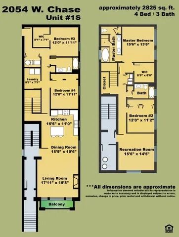 2054 W Chase Avenue 1S, Chicago, IL 60645
