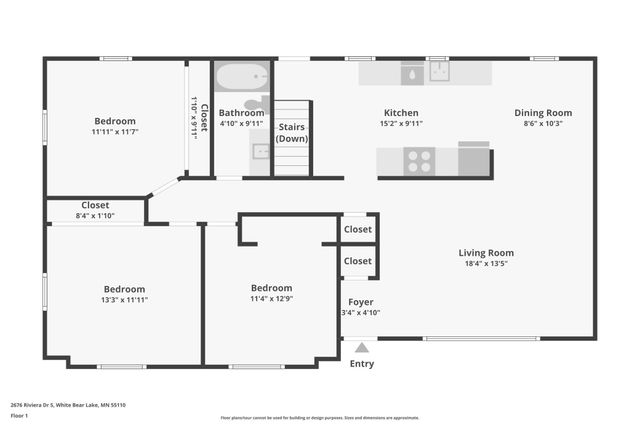 2676 Riviera Drive S, White Bear Lake, MN 55110