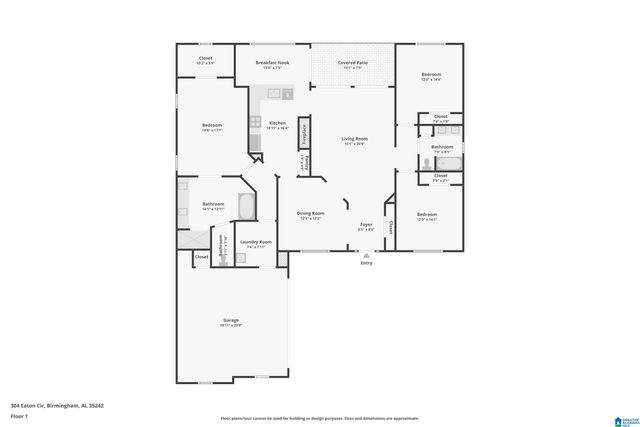 304 EATON CIRCLE, Hoover, AL 35242