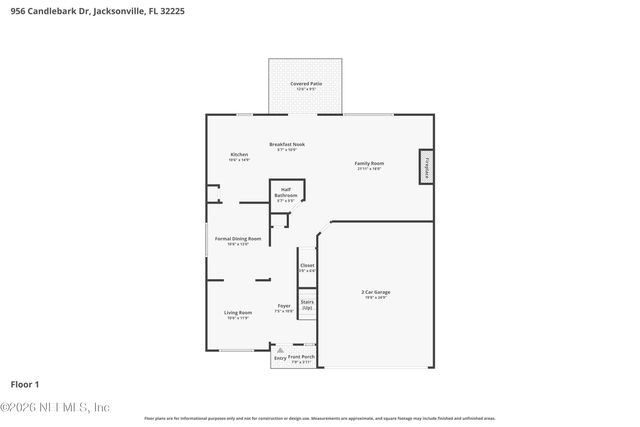 956 CANDLEBARK Drive, Jacksonville, FL 32225