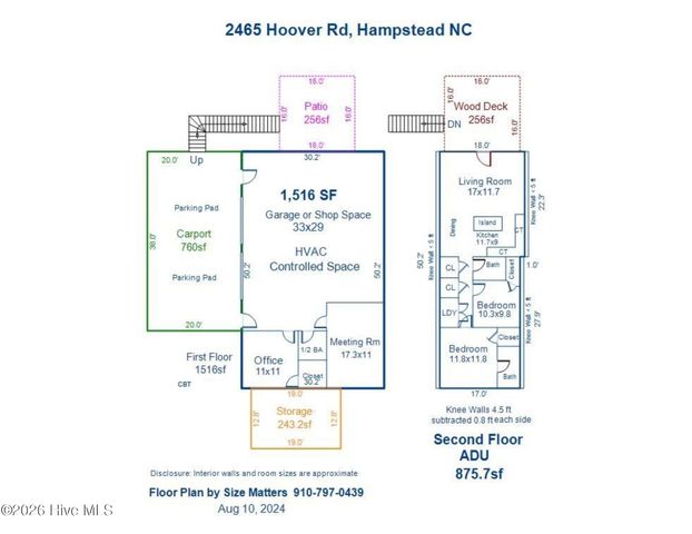 2463 Hoover Road, Hampstead, NC 28443