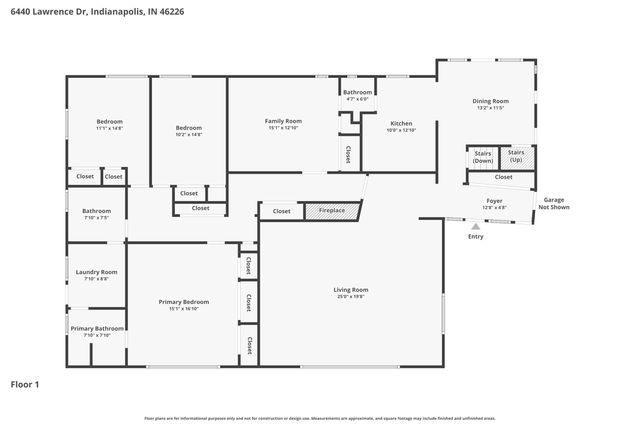 6440 Lawrence Drive, Indianapolis, IN 46226