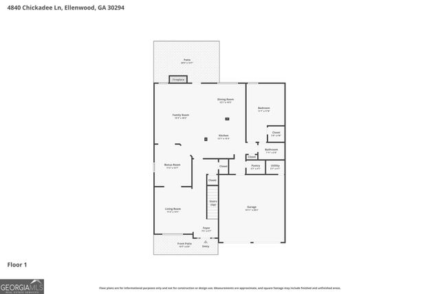 4840 Chickadee Lane, Ellenwood, GA 30294