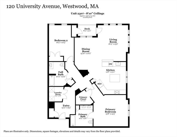 120 University Ave 2307, Westwood, MA 02090
