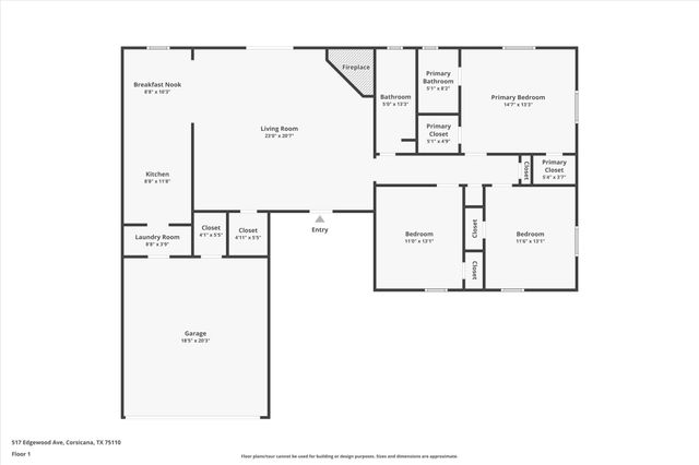 517 Edgewood Avenue, Corsicana, TX 75110