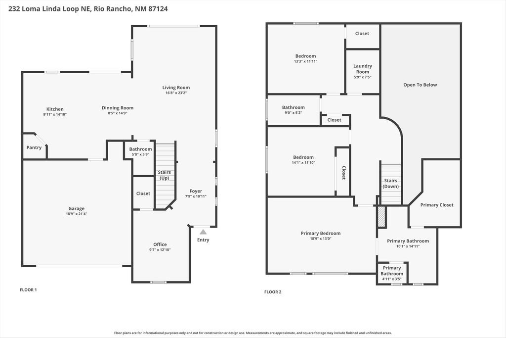 Image 36 of property listing at 232 Loma Linda Loop NE, Rio Rancho, NM 87124
