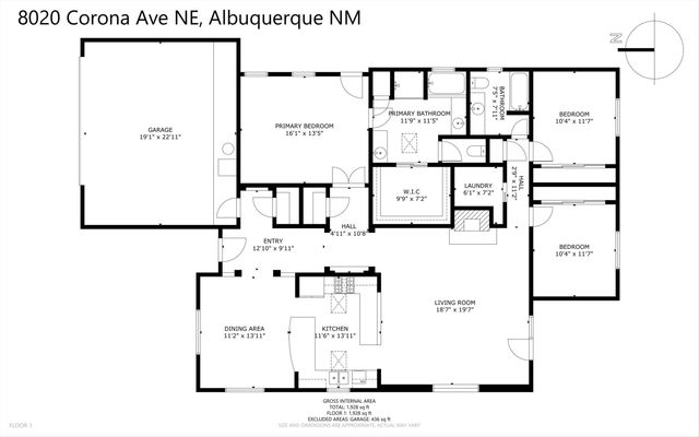 8020 Corona Avenue NE, Albuquerque, NM 87122
