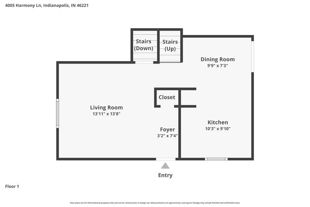 4005 Harmony Lane, Indianapolis, IN 46221