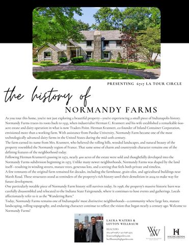 6717 La Tour Circle, Indianapolis, IN 46278