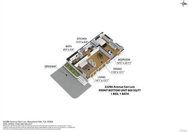 22284 Avenue San Luis, Woodland Hills, CA 91364