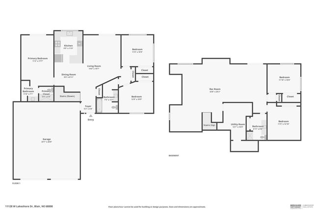 11128 W Lakeshore Drive, Blair, NE 68008