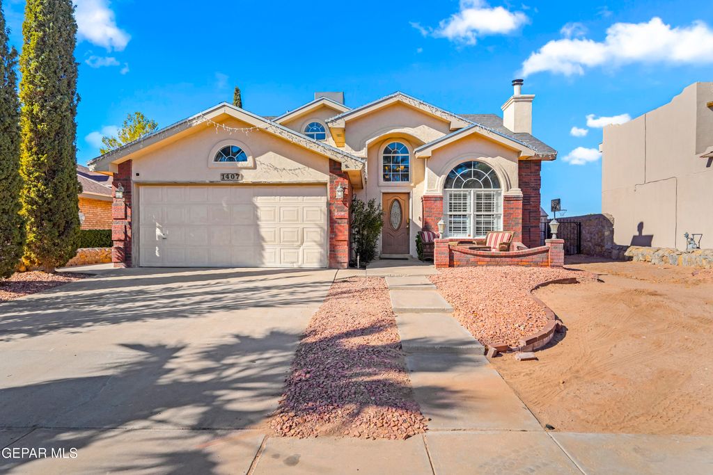 1407 LUZ DE CAMINO Way, El Paso, TX 79912
