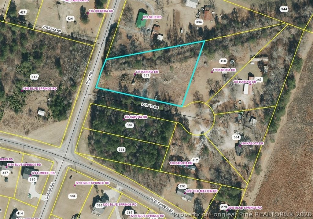 135 Kabota Drive, Red Springs, NC 28377 — exterior