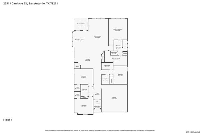 22511 CARRIAGE BLF, San Antonio, TX 78261