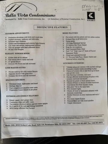 5998 Bella Vista Drive, West Bloomfield Charter Township, MI 48322