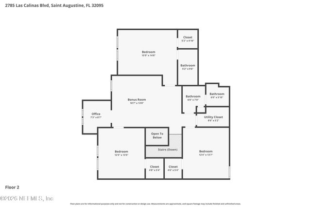 2785 LAS CALINAS Boulevard, St. Augustine, FL 32095