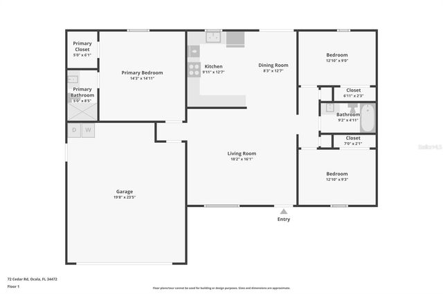 72 CEDAR ROAD, Ocala, FL 34472