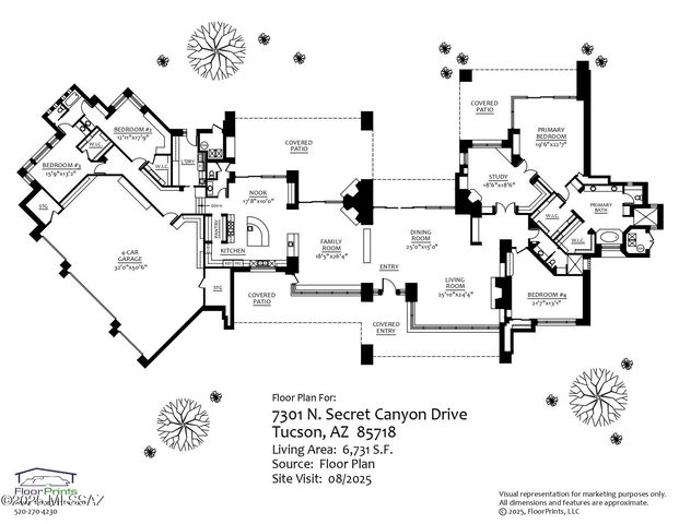 7301 N Secret Canyon Drive, Tucson, AZ 85718