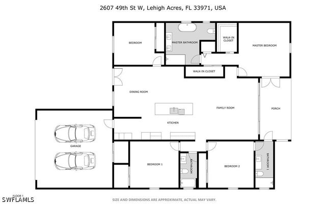 1126 Crestwood ST E, Lehigh Acres, FL 33974