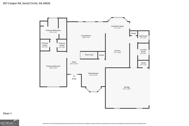 857 Cooper Road, Social Circle, GA 30025