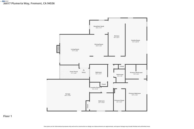 36017 Plumeria, Fremont, CA 94536