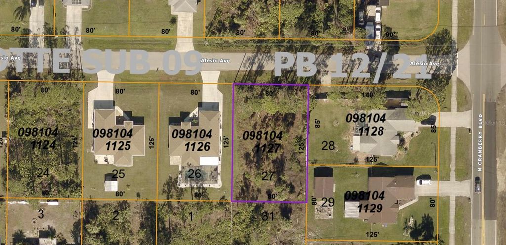 LOT 27 ALESIO AVENUE, North Port, FL 34286