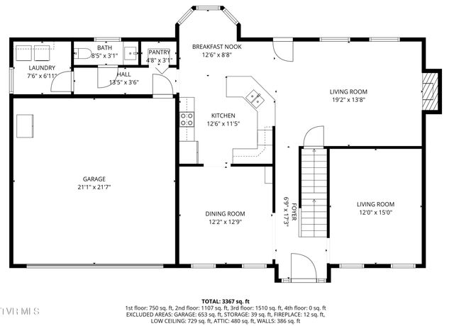 616 Kings Ridge Drive, Blountville, TN 37617