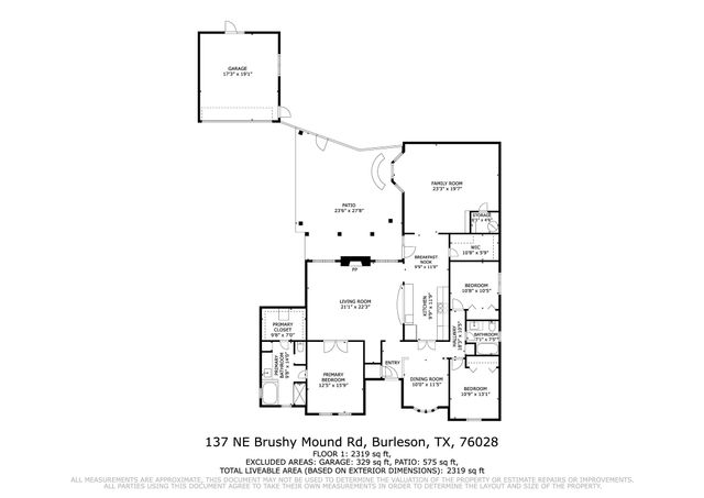137 Brushy Mound Road, Burleson, TX 76028