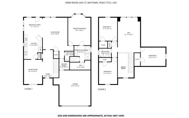 10006 Wood Leaf Court, Baytown, TX 77521