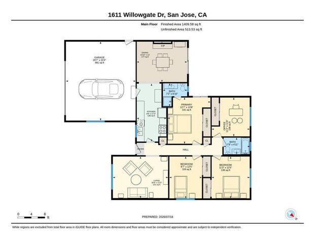 1611 Willowgate Drive, San Jose, CA 95118