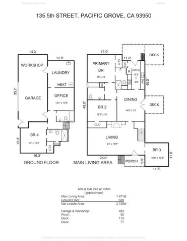 135 5th Street, Pacific Grove, CA 93950