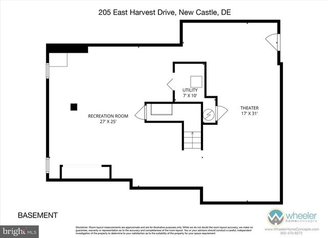 205 E HARVEST DR, New Castle, DE 19720