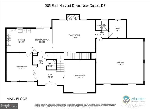 205 E HARVEST DR, New Castle, DE 19720