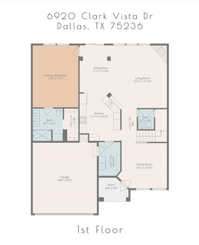 6920 Clark Vista Drive, Dallas, TX 75236