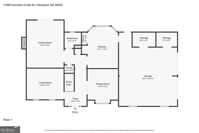 11492 Summer Creek Drive, Hampton, GA 30228