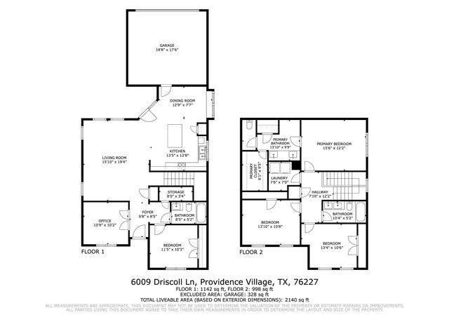 6009 Driscoll Lane, Providence Village, TX 76227