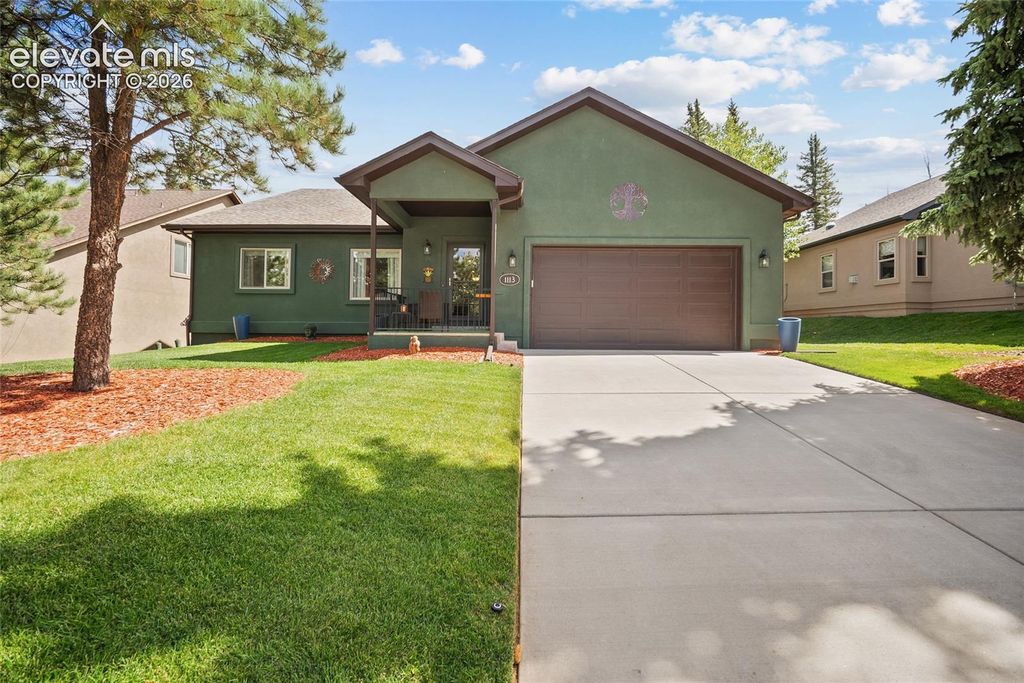 1113 Ptarmigan Drive, Woodland Park, CO 80863 — exterior