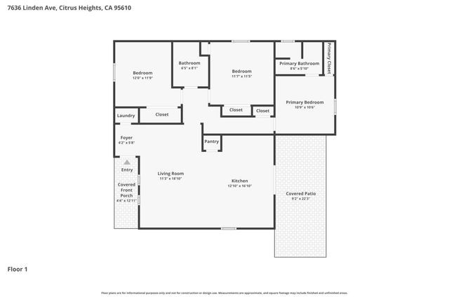 7636 Linden Ave, Citrus Heights, CA 95610