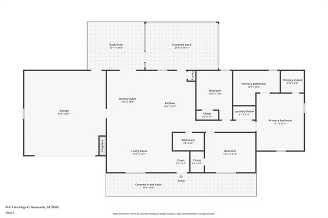 3411 Lake Ridge Place, Gainesville, GA 30506