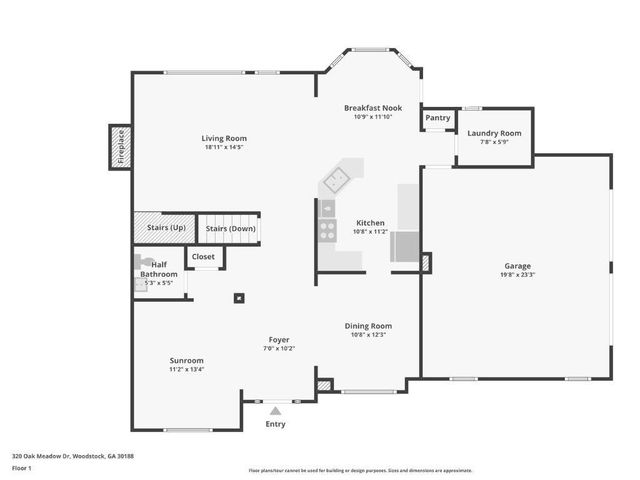 320 Oak Meadow Drive, Woodstock, GA 30188