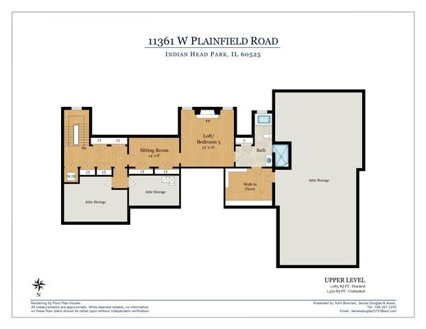 11361 W Plainfield Road, Indian Head Park, IL 60525