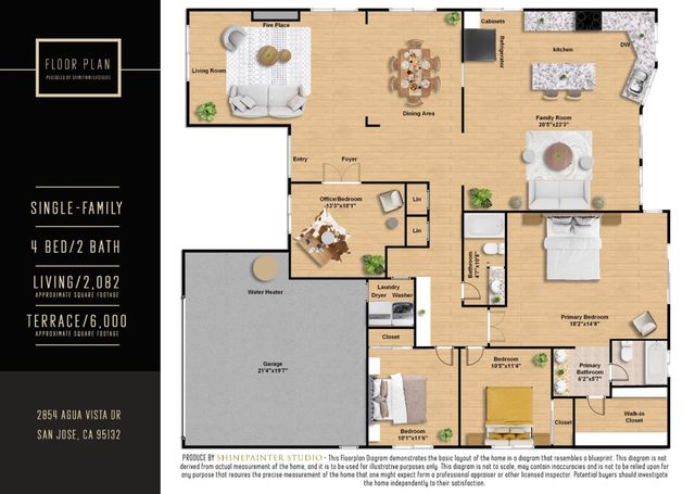 2854 Agua Vista Drive, San Jose, CA 95132